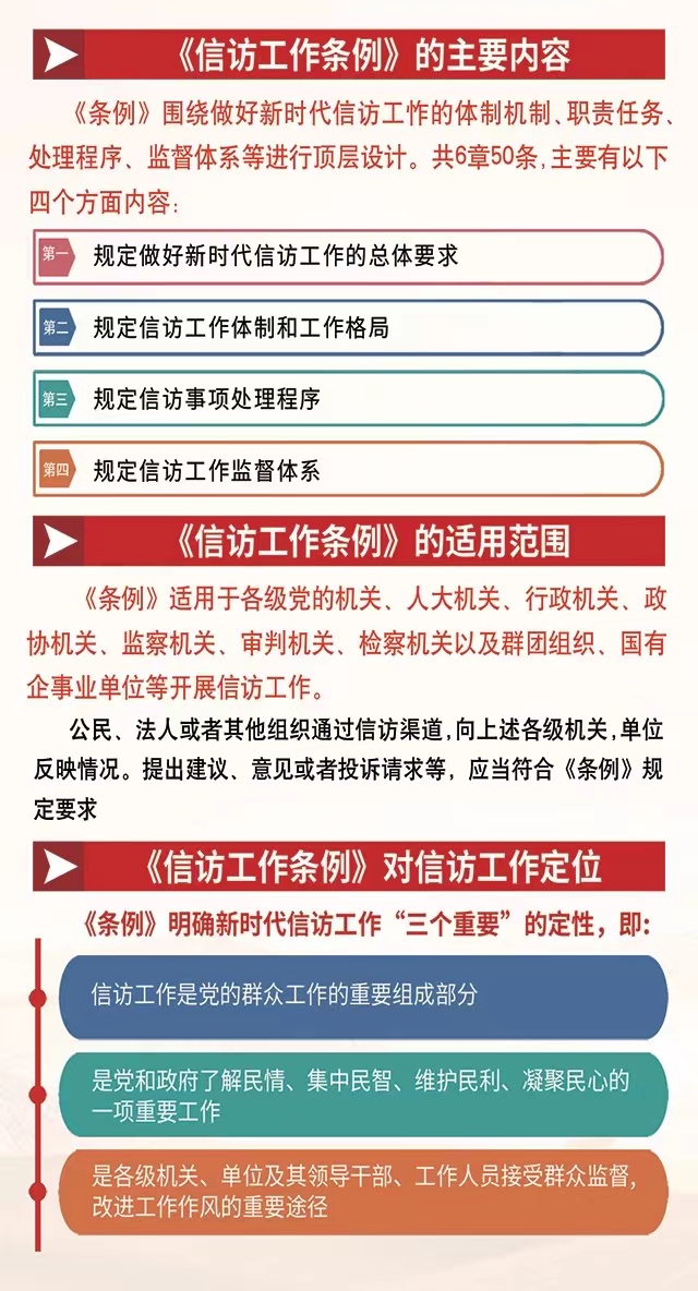 深入学习贯彻信访工作条例